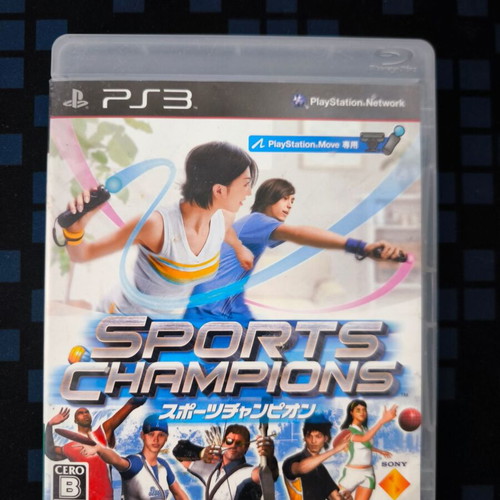 Sports Champions PS3 game used, Japanese version NTSC-J