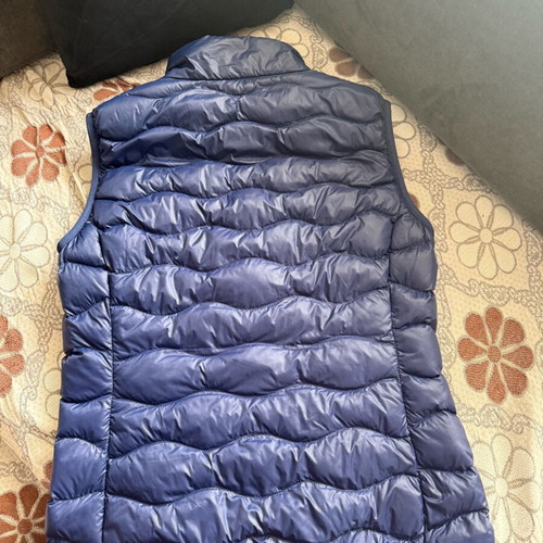 Ea7 Emporio Armani blue sleeveless jacket size M used