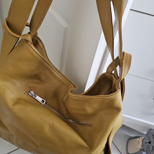 Borse in Pelle shoulder bag used, yellow leather
