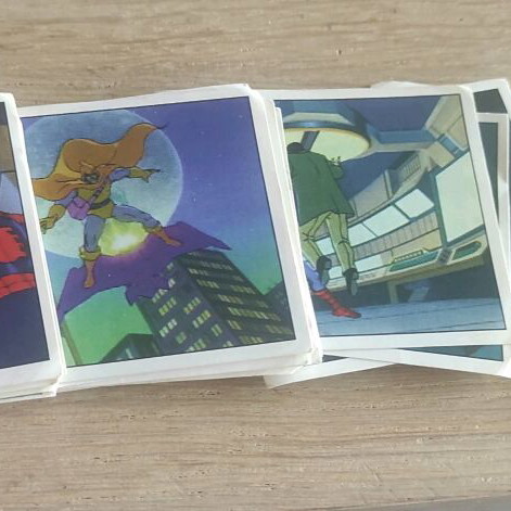 Spiderman stickers used, pack of 32 pieces