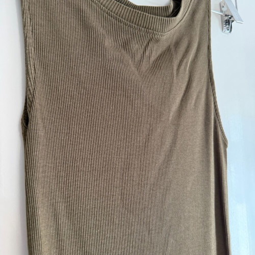 Stradivarius maxi dress brown size M like new