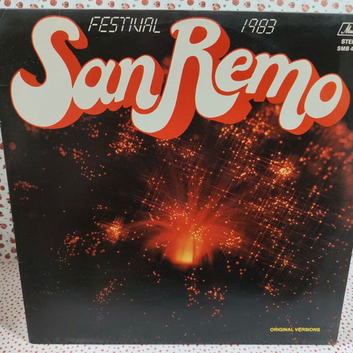 San Remo 1983 vinyl record used, pop