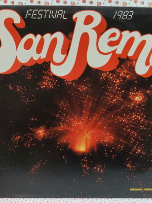 San Remo 1983 vinyl record used, pop