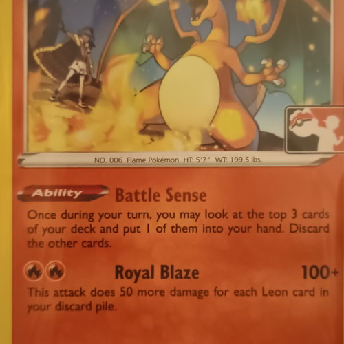 Charizard Misprint Shattered Holographic Pokemon Card new