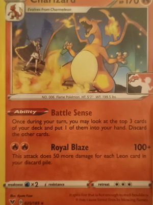 Charizard Misprint Shattered Holographic Pokemon Card new