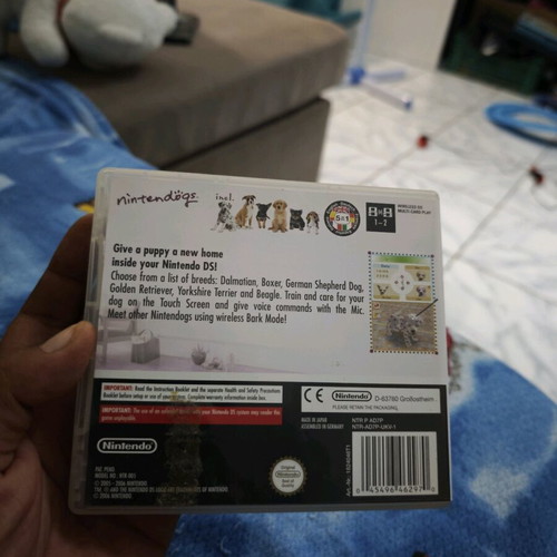 Nintendogs Dalmatian & Friends Nintendo DS game used, Greek instructions