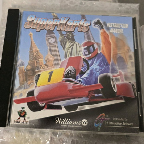 Superkarts PC big box used racing game