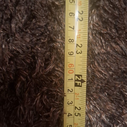 Shaggy rug like new, ideal for fireplace or small hallway
