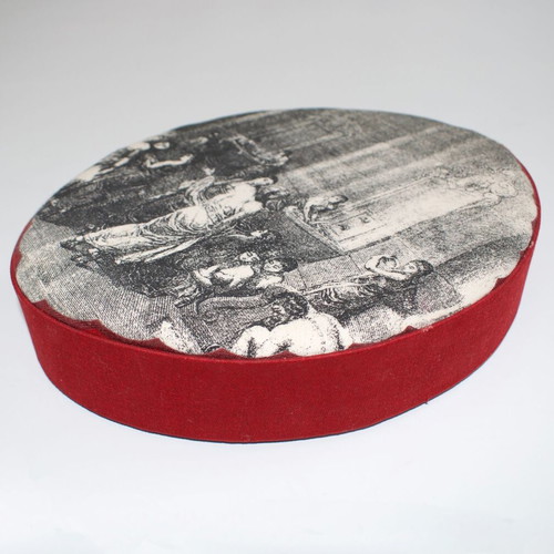 Luxury fabric box with Turkish Baths theme like new