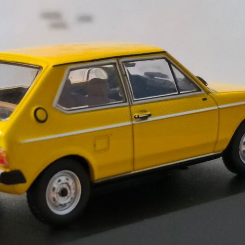 Μινιατούρα Volkswagen Polo 1975 καινούργια, κλίμακα 1/43