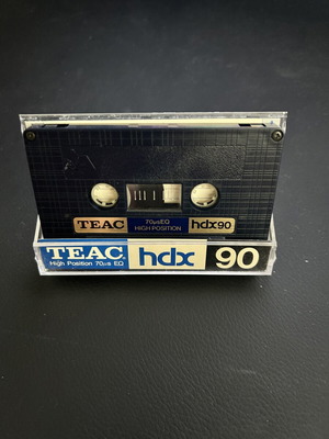 TEAC hex 90 κασέτα ήχου τύπου II CrO2 EQ70μs μεταχειρισμένη untested