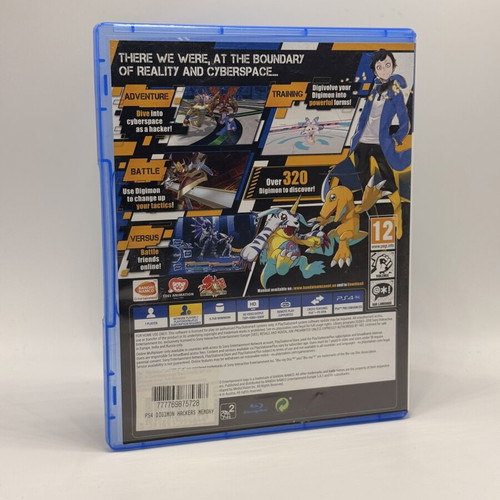 Digimonstory Cybersleuth Hacker's Memory PS4 used action adventure