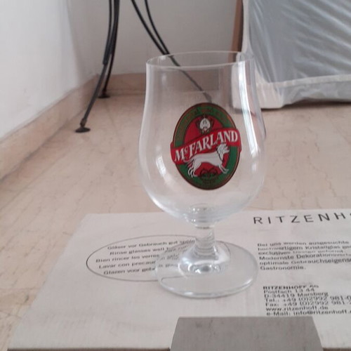 Mc Farland Beer Glasses Set of 6 New 300 ml