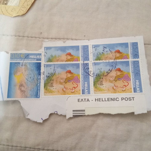Stamp collection used, part 2, mini collection