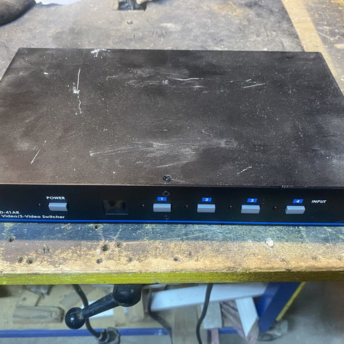 CVSD-41AR 4x1 Video S-Video Switcher