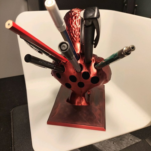 Julius Caesar Pencil Holder new, 17 cm height