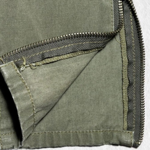 Vintage Cargo Pants Olive Green with Save the Planet Embroidery like new