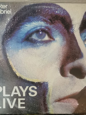 Peter Gabriel Plays Live 2LP used, Greek edition 1983