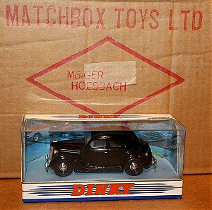 Matchbox DINKY DY-5 (Made in Macau) 1950 Ford V8 Pilot Μεταλλική Μινιατούρα Κλίμακα 1:43 Καινούργιο Τιμή 8 ευρώ