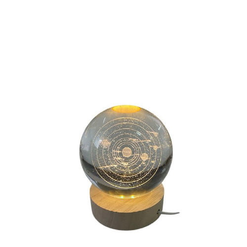 Espiel USB decorative lamp 8cm new, crystal transparent