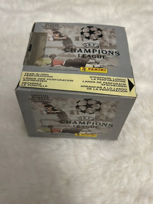 Κούτα Panini Champions League 2000-2001 σφραγισμένη με 50 φακελάκια
