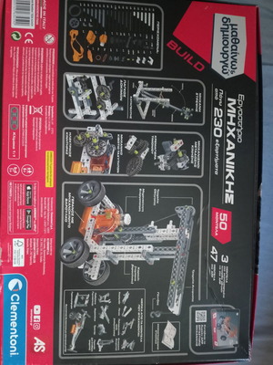 Clementoni Mechanical Workshop with 50 constructions like new