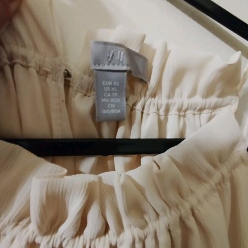 Midi dress H&M beige like new, size XS
