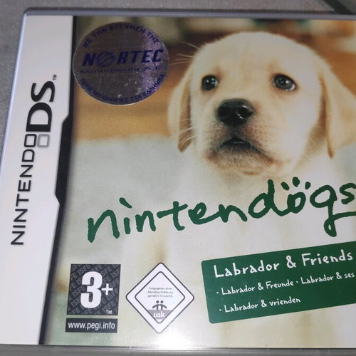 Nintendogs Labrador & Friends DS like new with all accessories