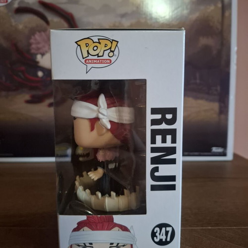 Funko Pop Animation 347 Bleach Renji with Bankai Sword Special Edition like new