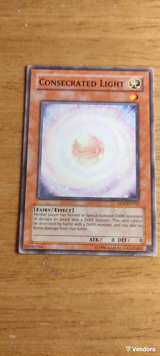 Yu-Gi-Oh карта Consecrated Light като нова - € 7,99 - Vendora.bg
