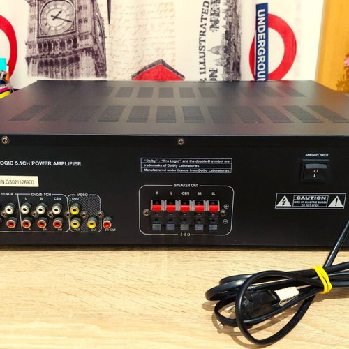 Bench KH02 Dolby Pro Logic 5.1 Amplifier like new