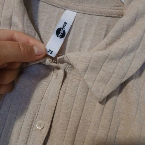 Blouse like new, beige, sizes XS and S