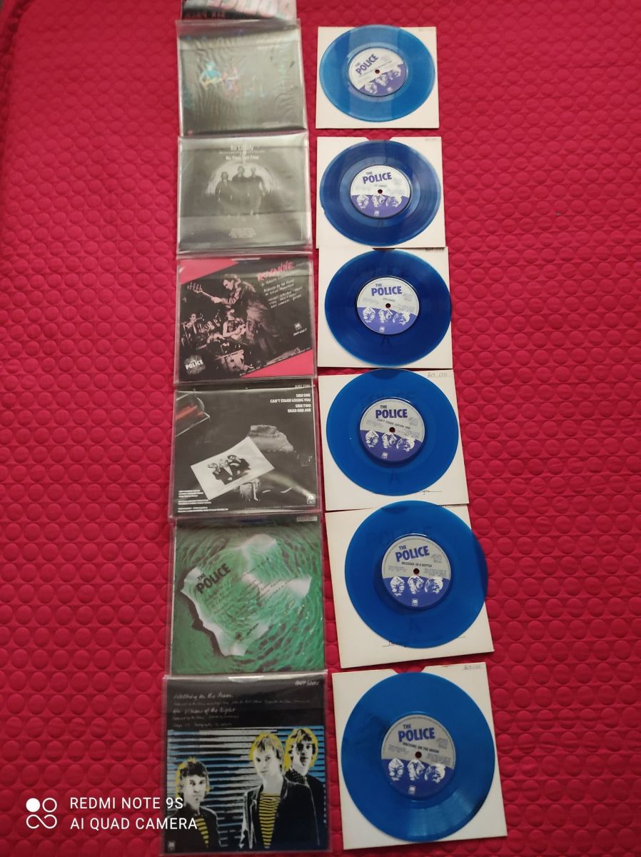 The Police Six Pack used, 6 blue 7''… - € 100,00 - Vendora.cy