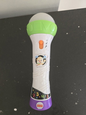 Fisher Price educational microphone used