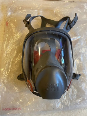 3M 6800 mask like new for wood dust protection