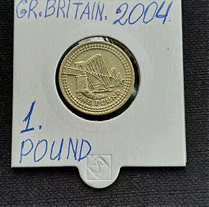 GR.BRITAINS. 2004. 1 POUND