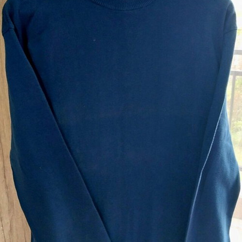 Soul Rebel men's sweater XL like new, 100% cotton blue