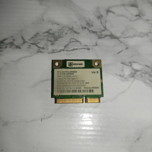 WiFi card Atheros AR5893 used