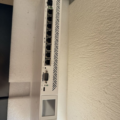 MikroTik Cloud Core Router CCR1009-7G-1C-1S+ like new enterprise router