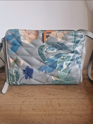 Fiorelli bag like new, 25x17 cm, gray and green
