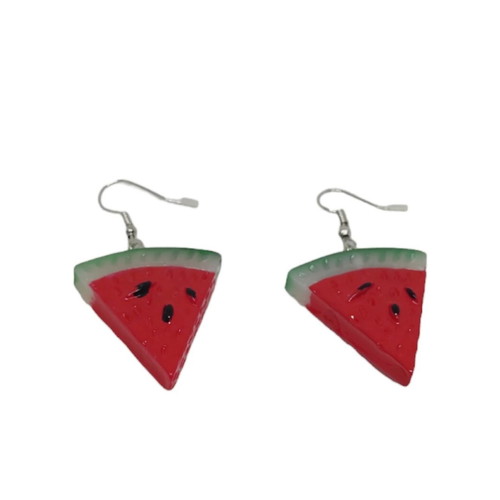 Watermelon earrings FIMO new