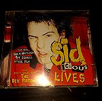  SID VICIOUS LIVE - SEX PISTOLS  13 TRACK CD ALBUM - PUNK ROCK