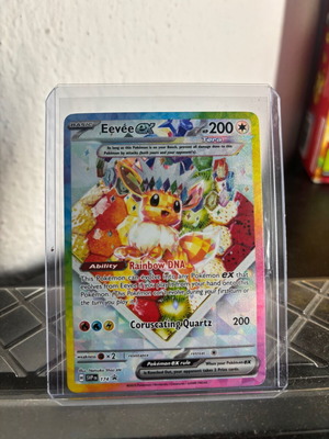 Pokemon Black Star Promo Scarlet & Violet Promo 174 Eevee ex σαν καινούργιο