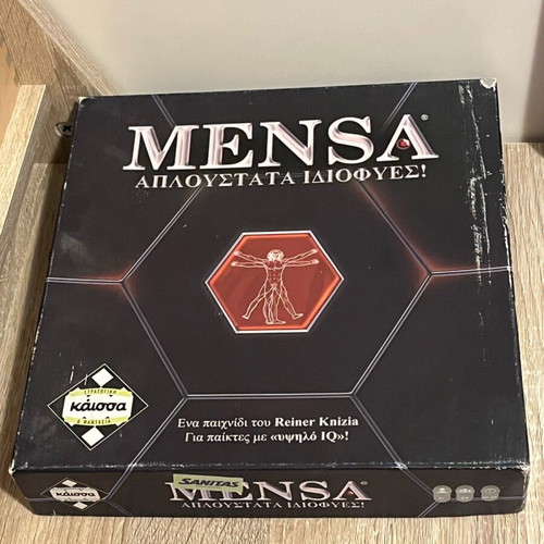 Mensa board game like new with all pieces and instructions