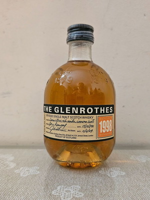 Rare Glenrothes 1998-2011 whisky miniature new, 100ml 43%