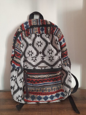 Backpack with two compartments