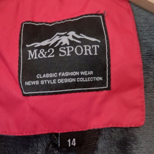 Children's jacket used, red, size 14