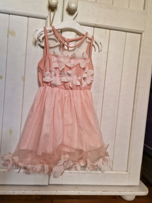 Pink dress for girl 18-24 months new, fairy style