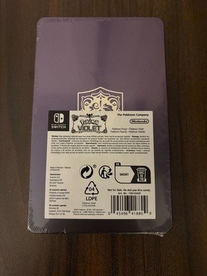 Steelbook Pokémon violet για Nintendo Switch καινούργιο, σφραγισμένο