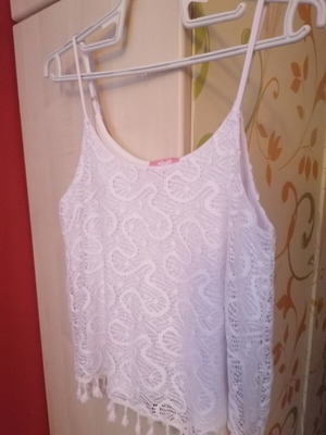 Zic Zac lace top like new